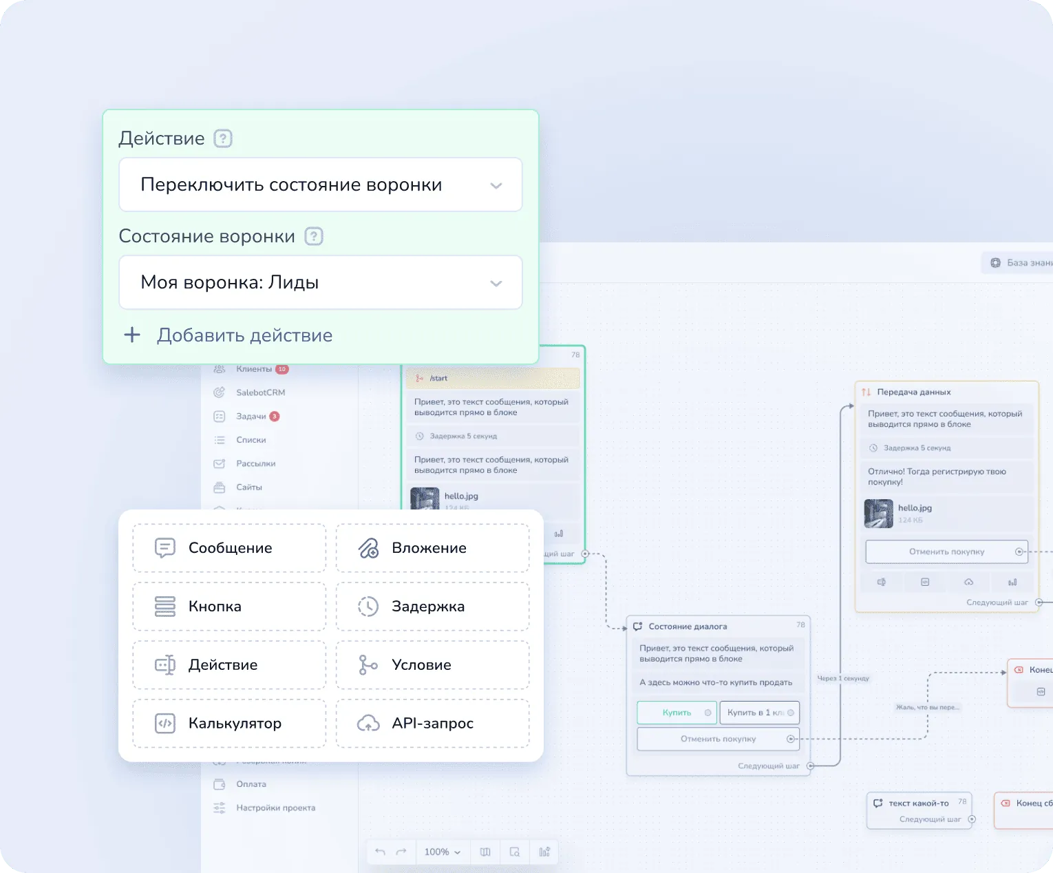 Помощь клиентам без задержек